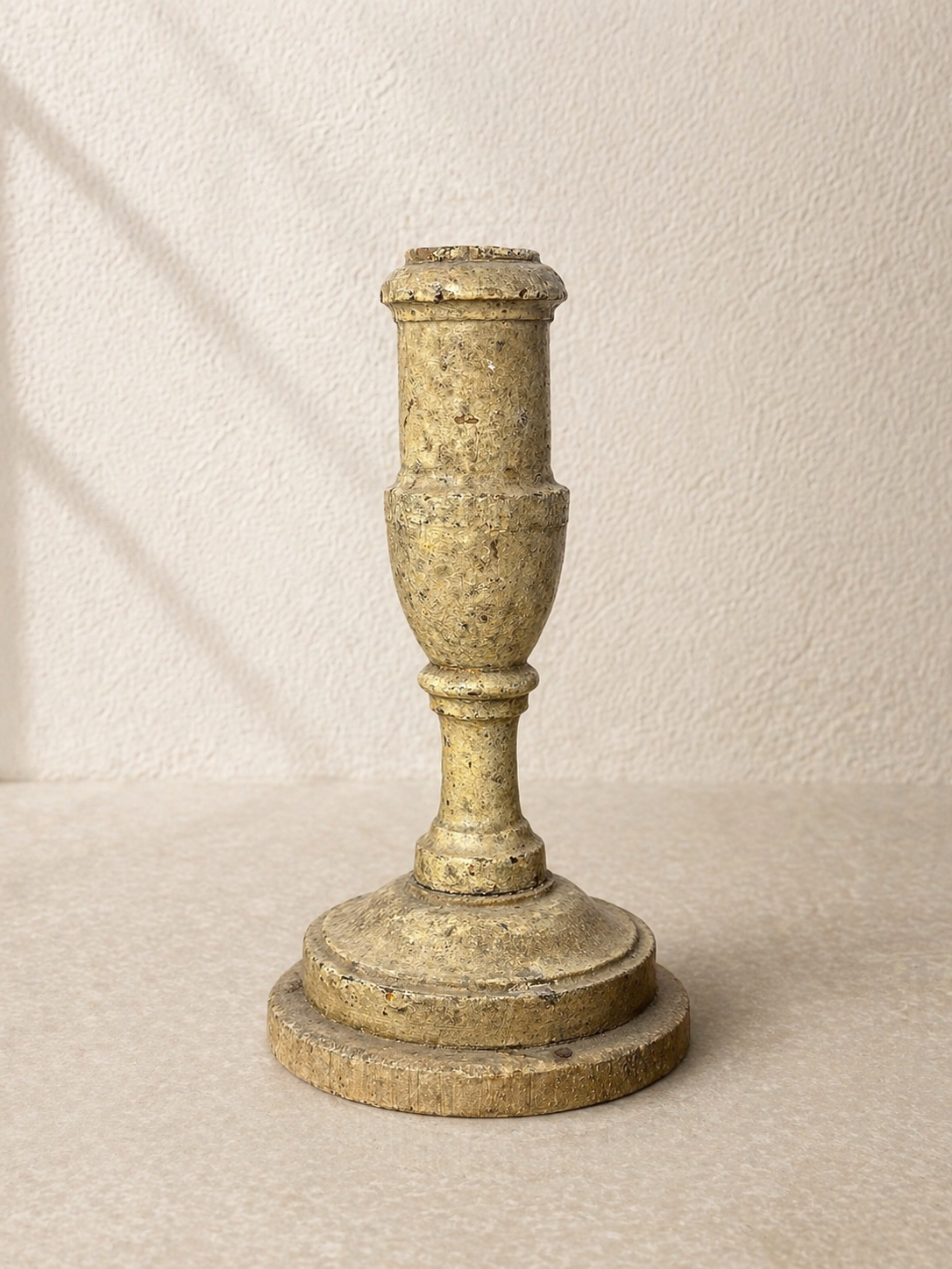 PORTUGUESE CANDLESTICKS WITH ORIGINAL 18TH CENTURY PATINA