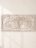 PANNEAU EN PLATRE AVEC MOTIFS NÉOCLASSIQUES XL, FRANCE VERS 1900