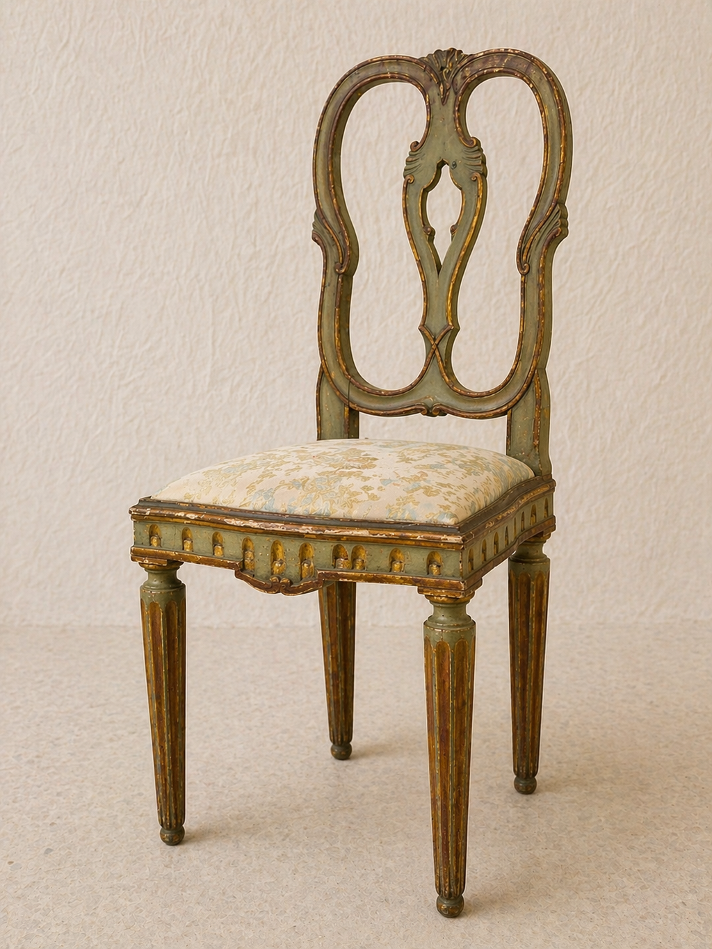 CONJUNTO DE 6 SILLAS VENECIANAS S.XVIII