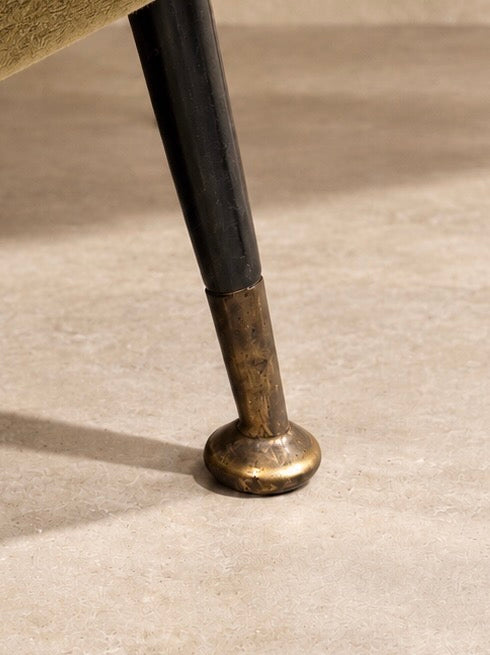 PAIRE DE FAUTEUILS ITALIANIENS RECLINABLES, ANNÉES 50