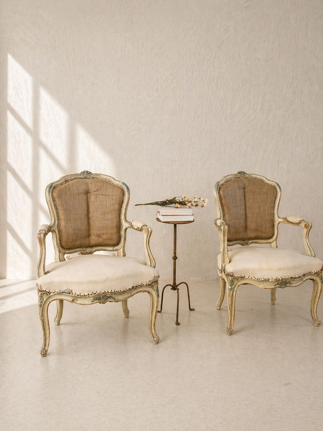 PAREJA DE BUTACAS FRANCESAS LOUIS XV S.XIX
