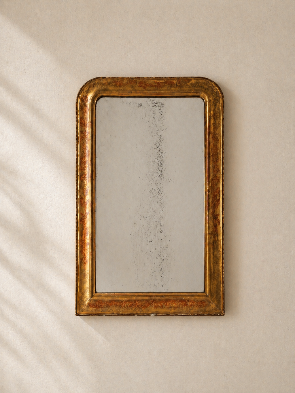 MIROIR LOUIS PHILIPPE FRANÇAIS XIXe SIÈCLE