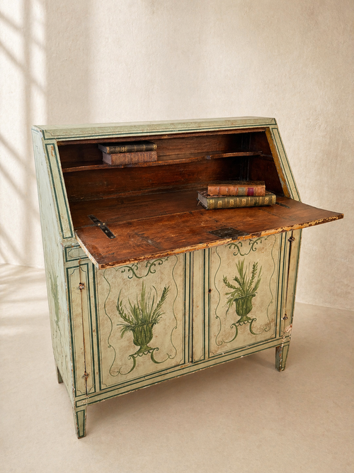 HAND-PAINTED FLORENTINE DESK 18TH CENTURY