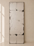 MIROIR RECTANGULAIRE AVEC VIEILLISSEMENT ARTISANAL