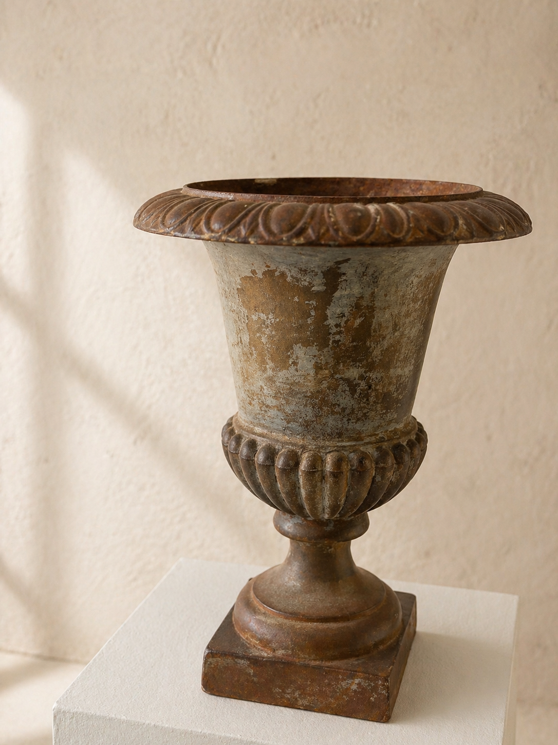 PAREJA DE COPAS ESTILO DE HIERRO S.XIX