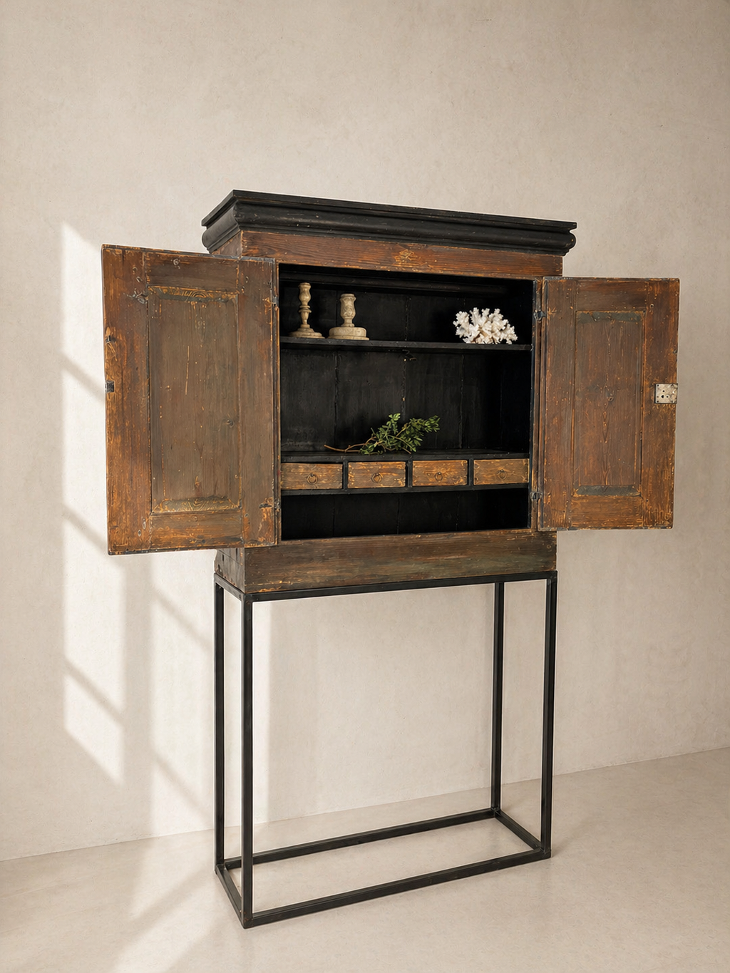 SWEDISH CABINET 18TH CENTURY
