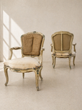 PAREJA DE BUTACAS FRANCESAS LOUIS XV S.XIX