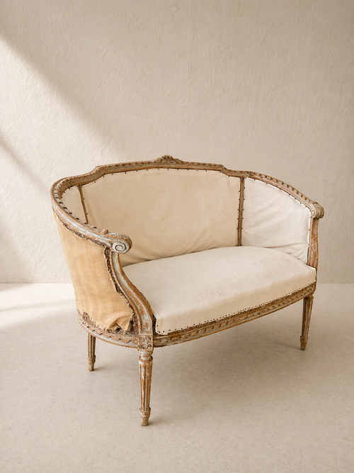LOUIS XVI FRENCH CANAPÉ 19TH CENTURY