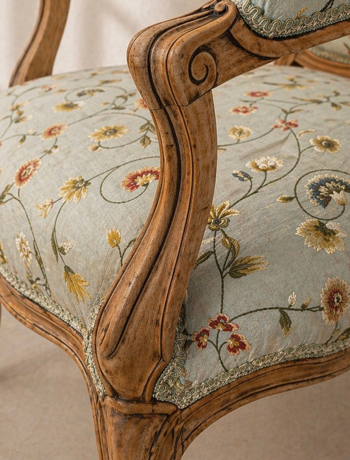 PAREJA DE BUTACAS FRANCESAS LOUIS XV S.XIX