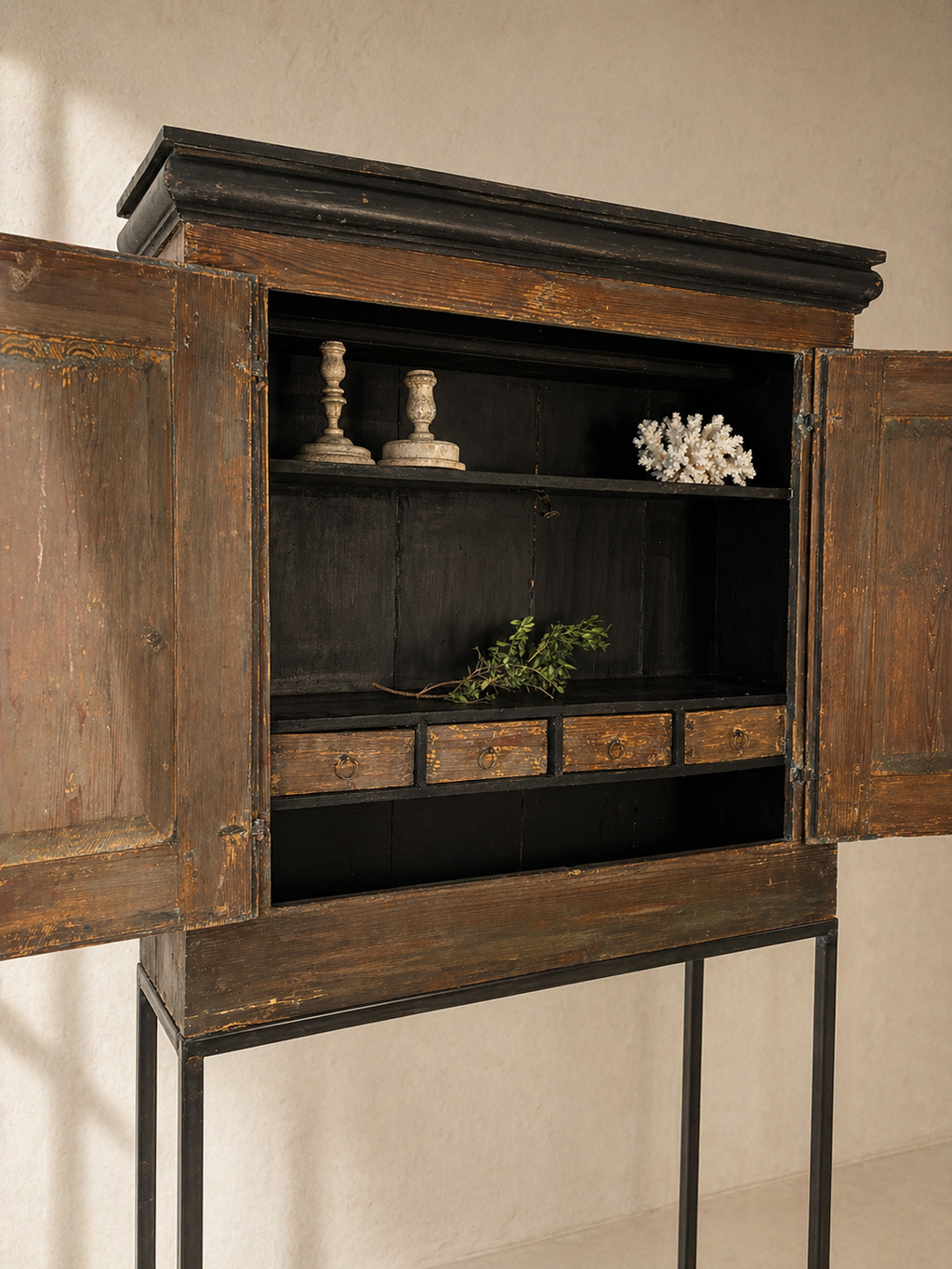SWEDISH CABINET 18TH CENTURY