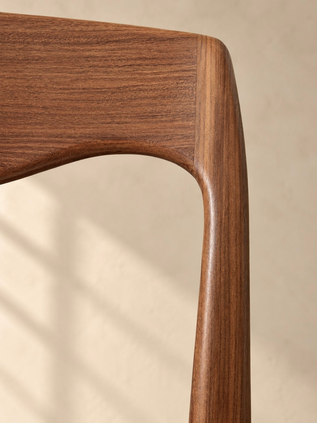 LOT DE 6 CHAISES EN TECK STYLE NIELS OTTO MØLLER, ANNÉES 60