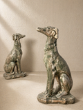 PAREJA DE GALGOS ESCULTÓRICOS