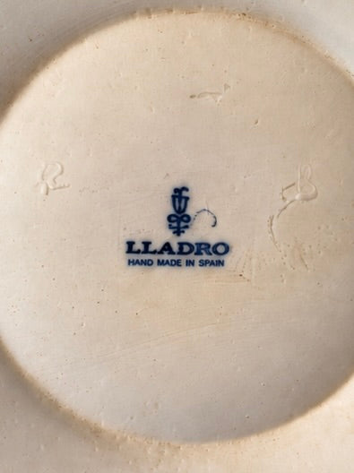 PAREJA DE LÁMPARAS LLADRÓ DE CERÁMICA, AÑOS 60