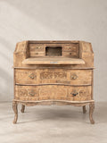 BUREAU DE INSPIRACIÓN LOUIS XV CON MARQUETERÍA
