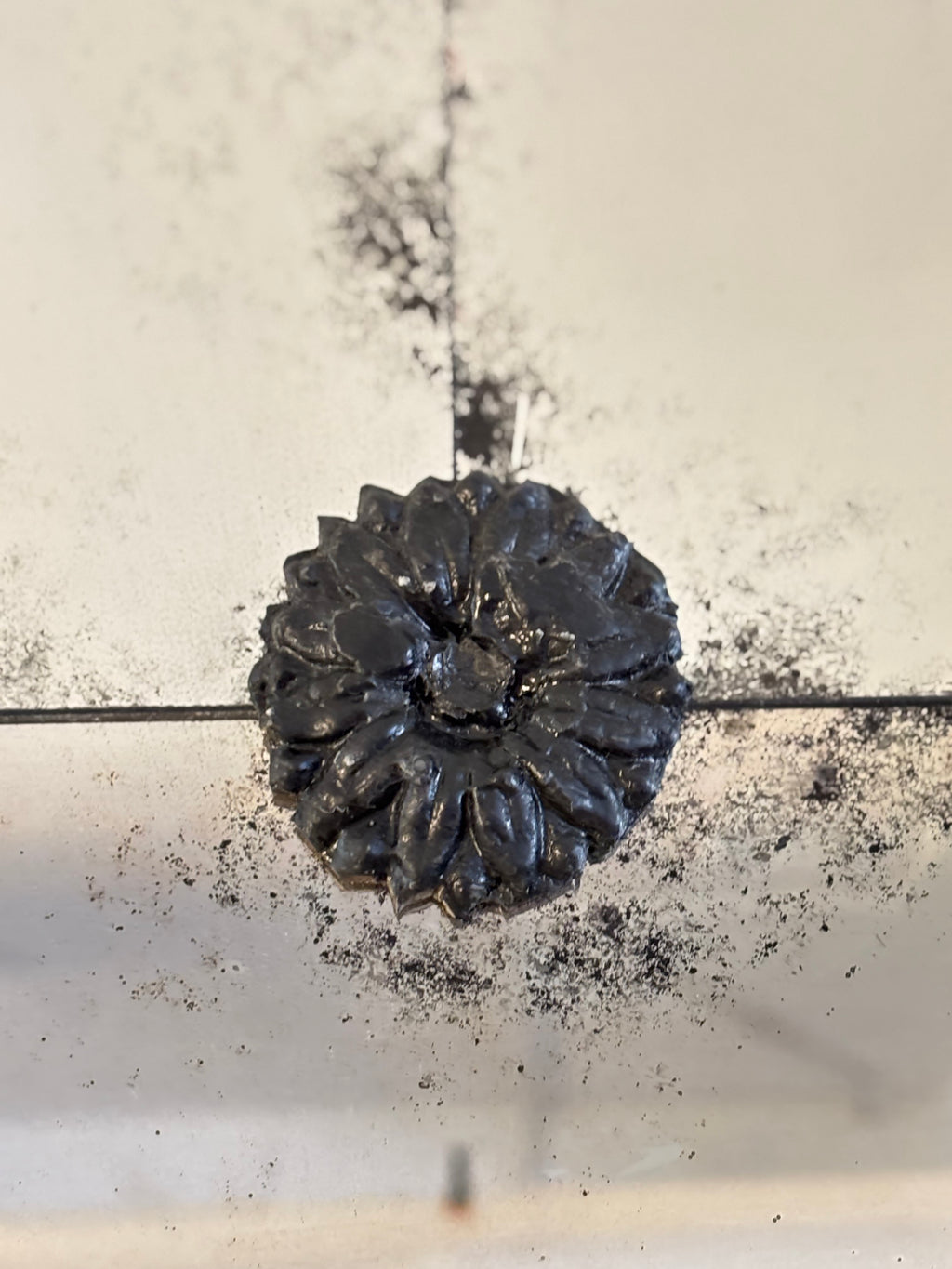 MIROIR RECTANGULAIRE AVEC VIEILLISSEMENT ARTISANAL