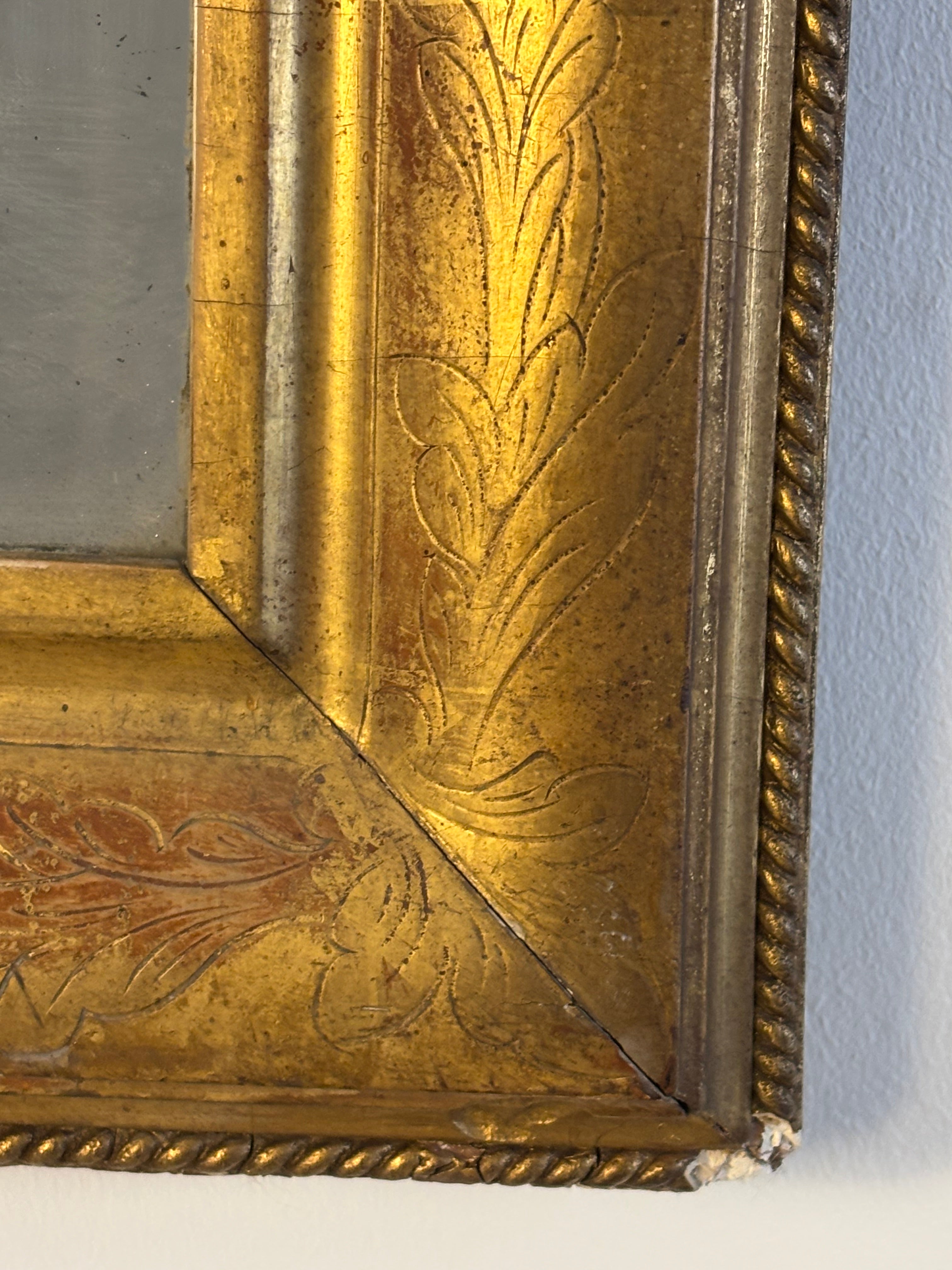 FRENCH LOUIS PHILIPPE MIRROR 19TH CENTURY