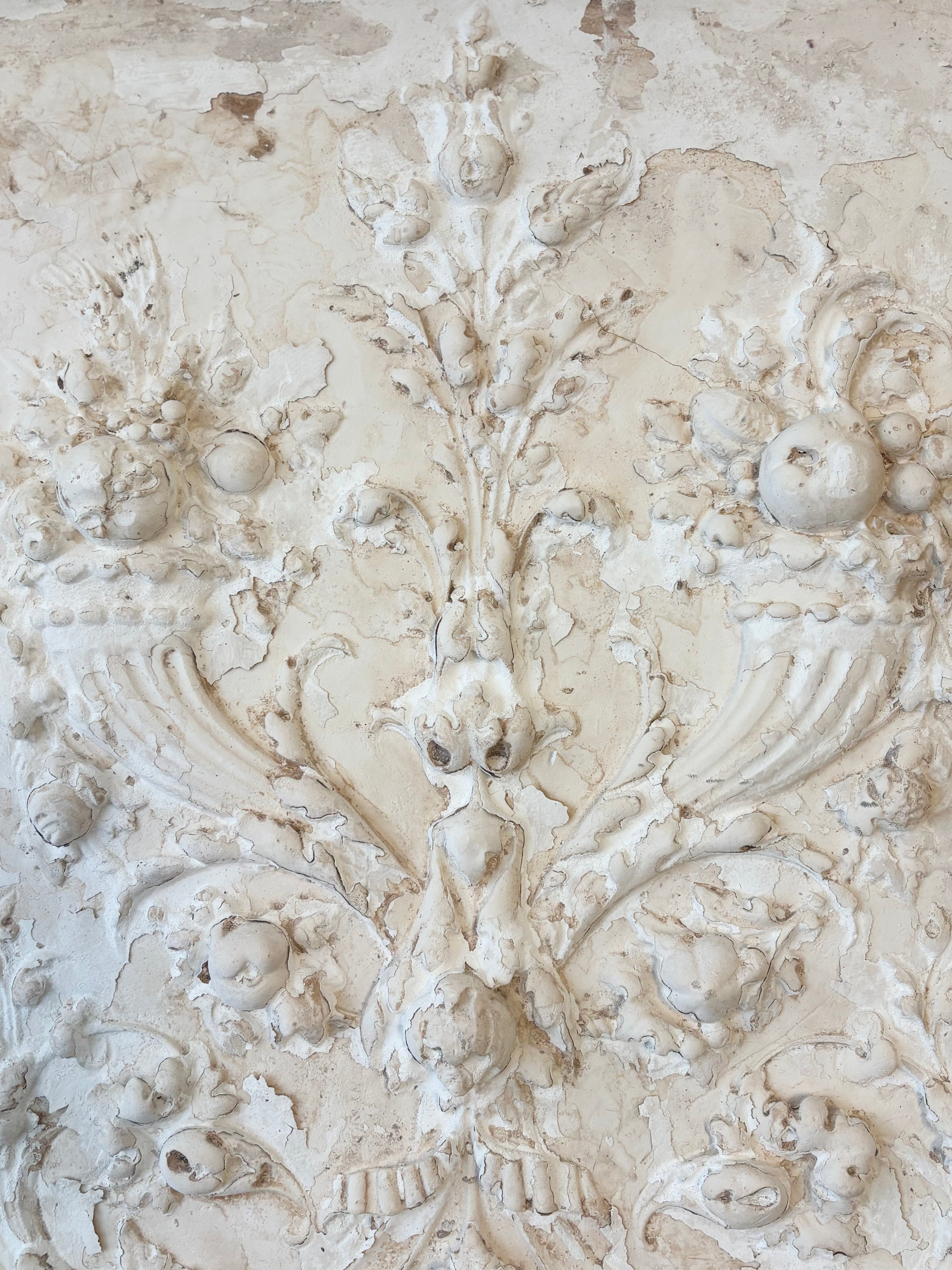 NEOCLASSICAL PLASTER PANEL, FRANCE C.1900