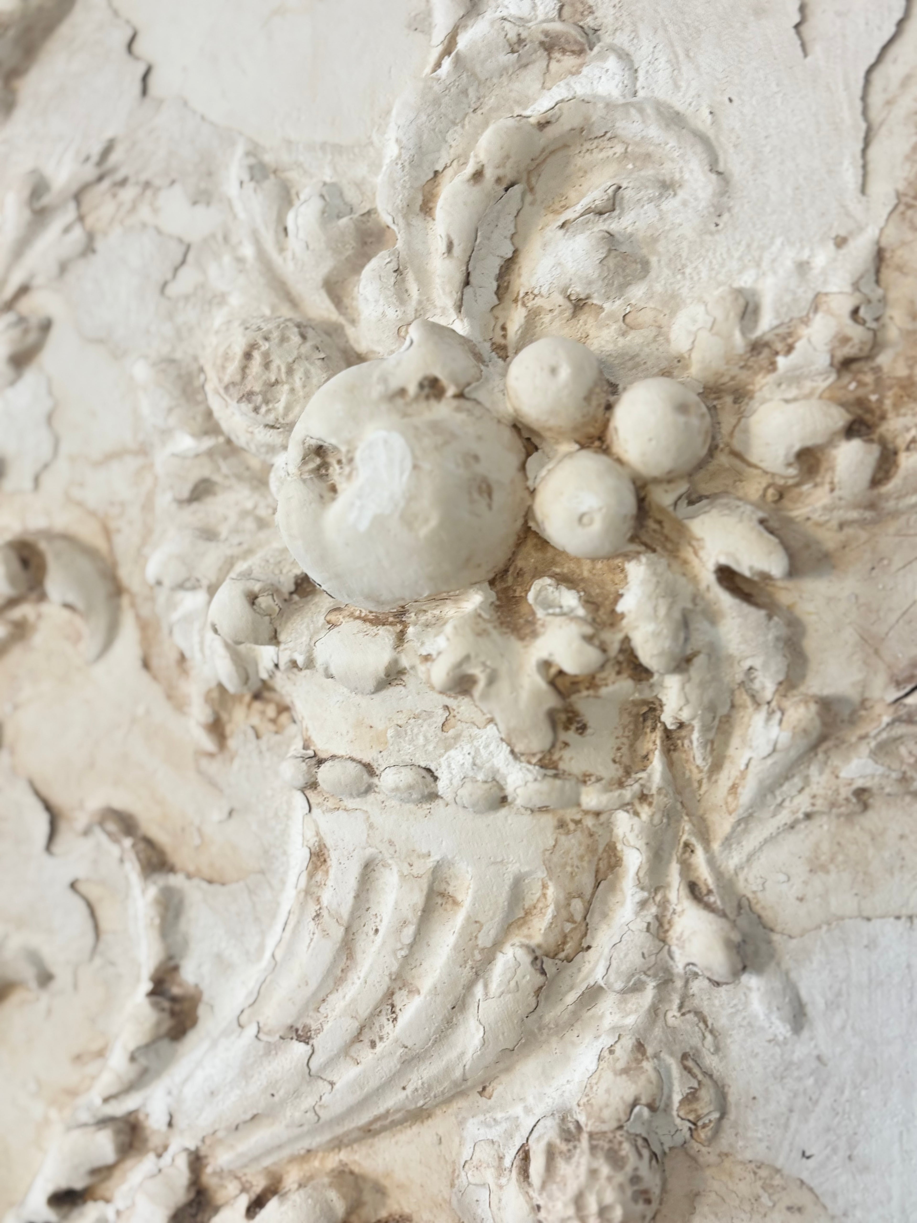 NEOCLASSICAL PLASTER PANEL, FRANCE C.1900