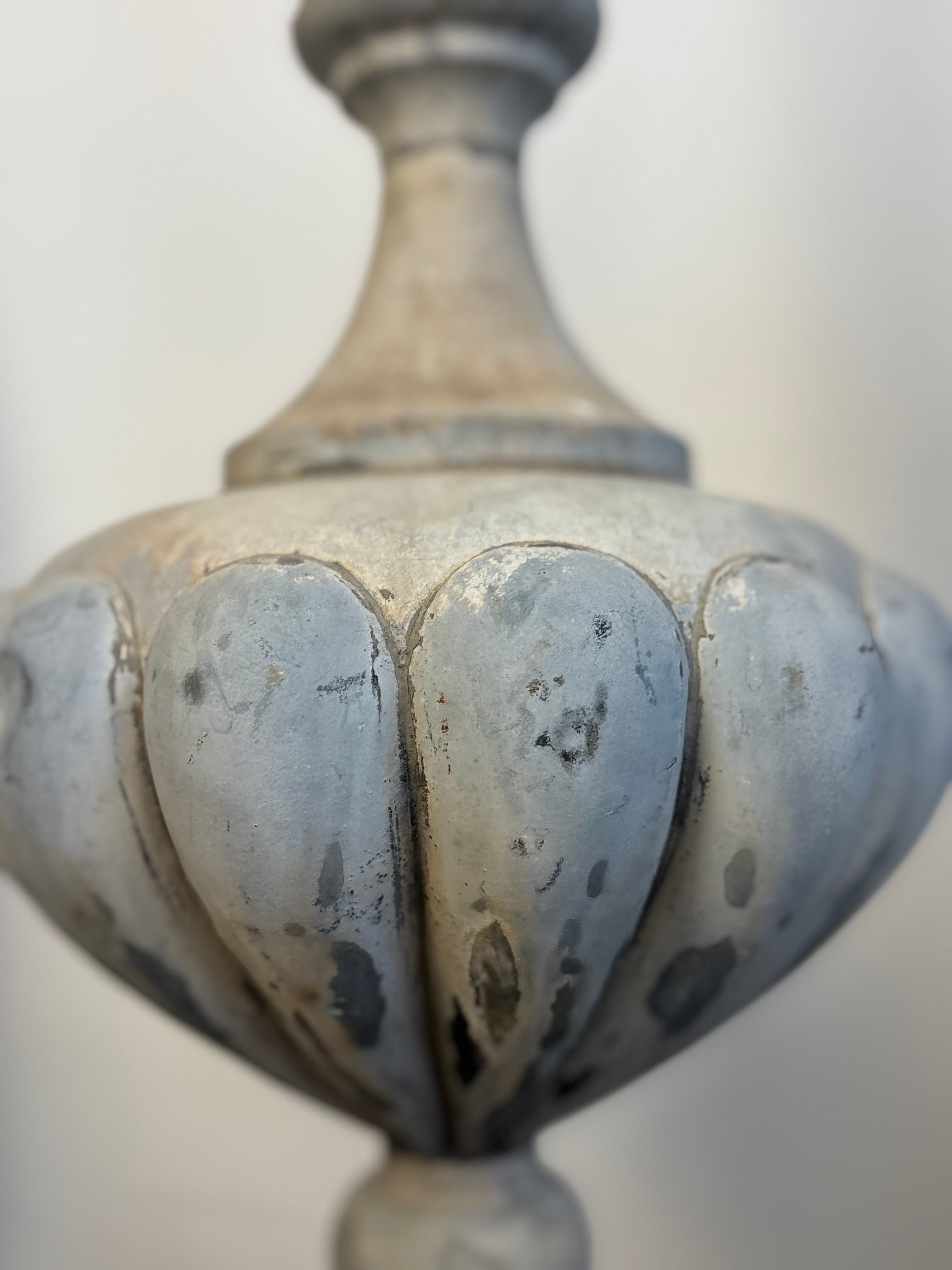 PAIR OF 19TH-CENTURY FRENCH ORNAMENTAL PINNACLES