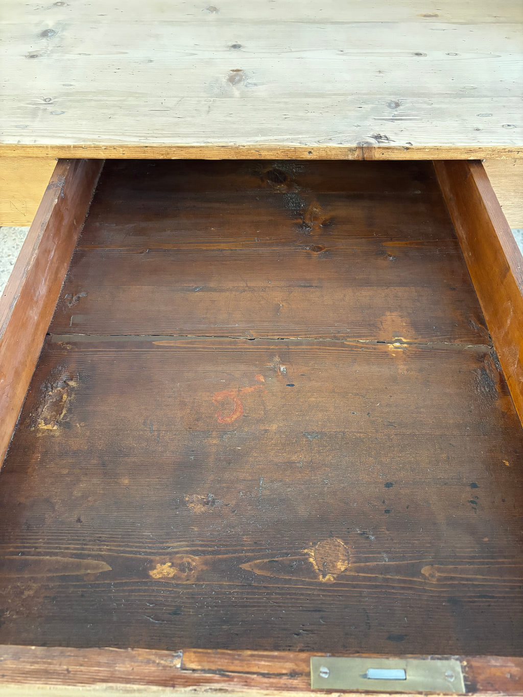 MESA DE GRANJA ITALIANA S.XIX